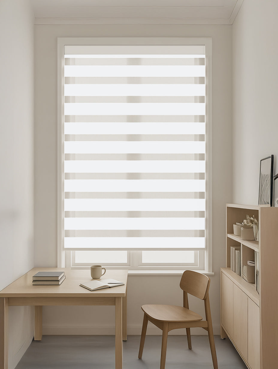 Room Darkening Zebra Blinds