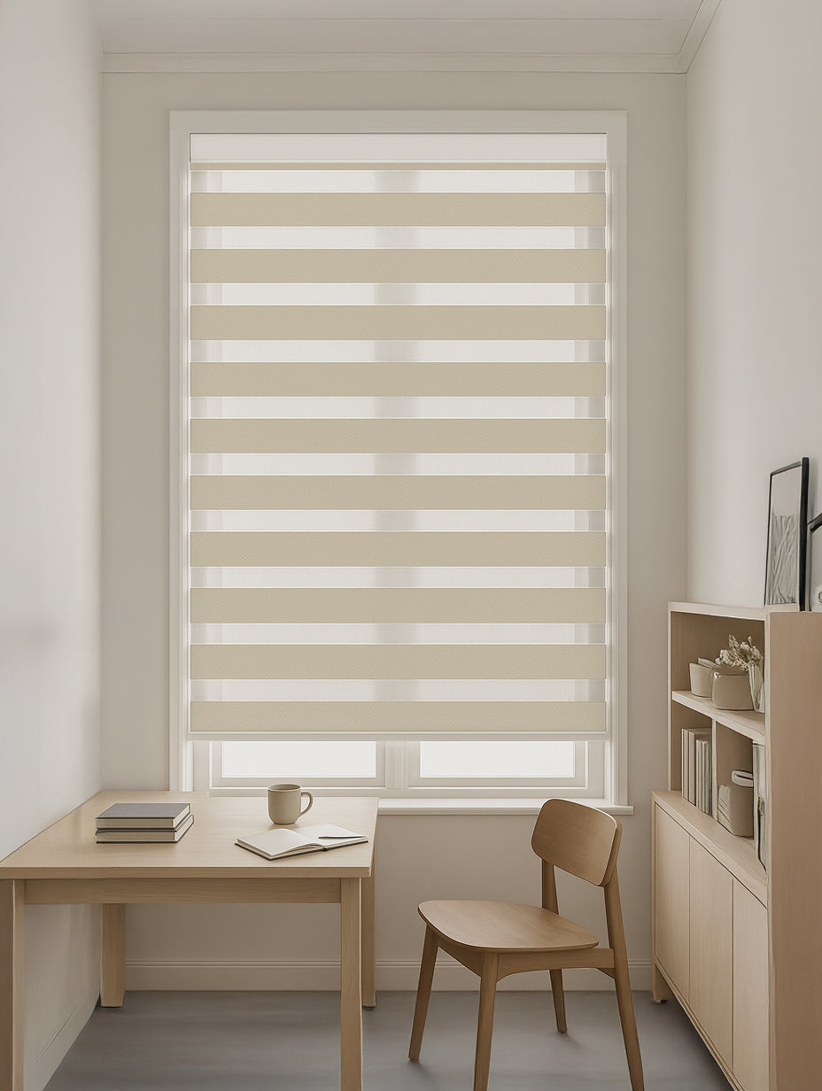 Room Darkening Zebra Blinds
