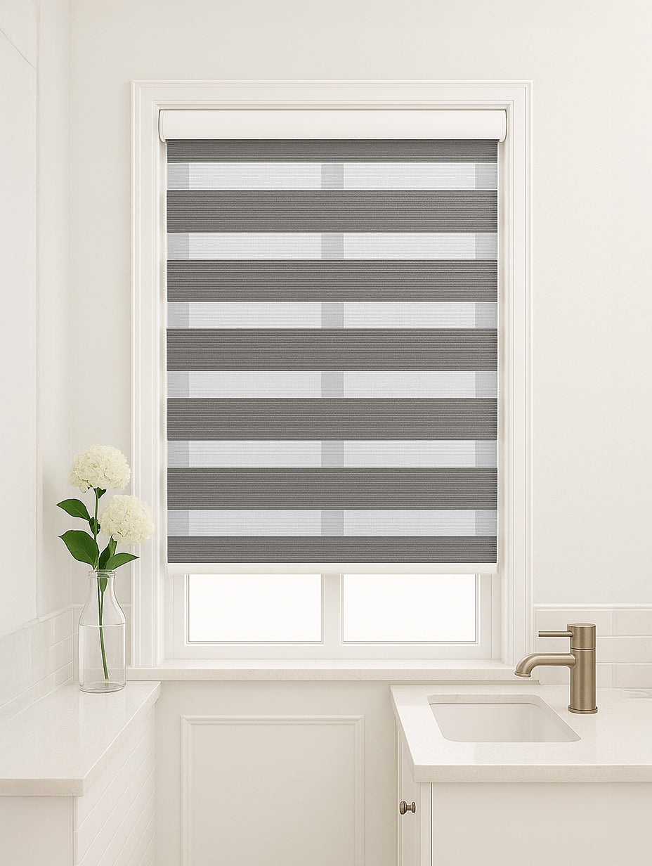 5-in-1 Protective Zebra Blinds