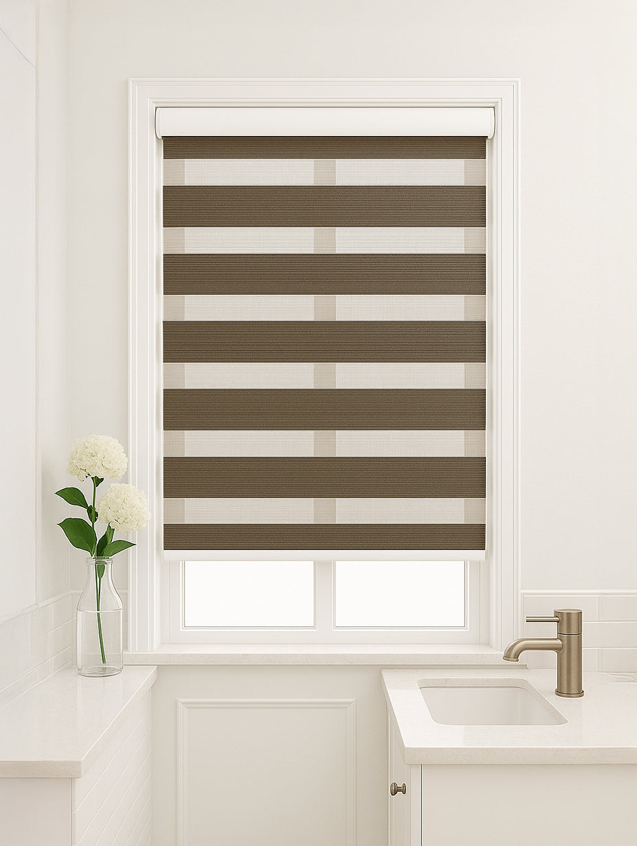 5-in-1 Protective Zebra Blinds